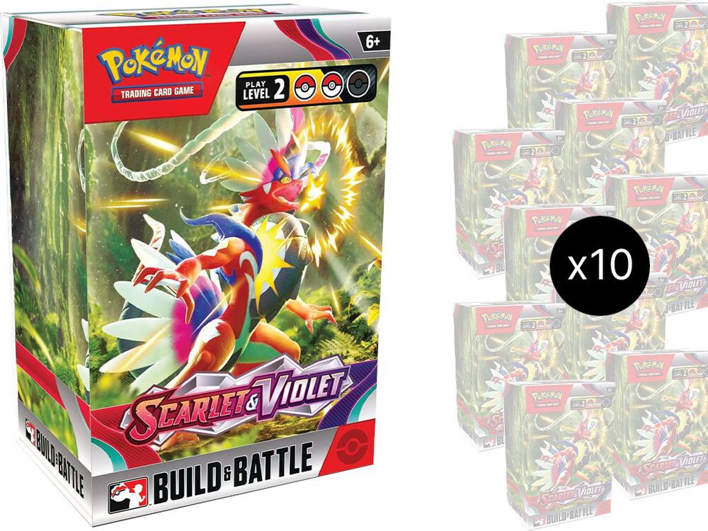 Scarlet & Violet Build & Battle Box Display - SV01: Scarlet & Violet Base Set (SV1)