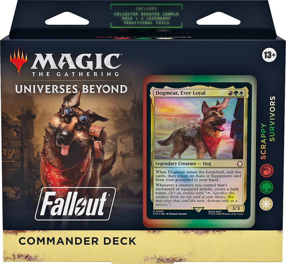 Universes Beyond: Fallout - Scrappy Survivors Commander Deck - Universes Beyond: Fallout (PIP)