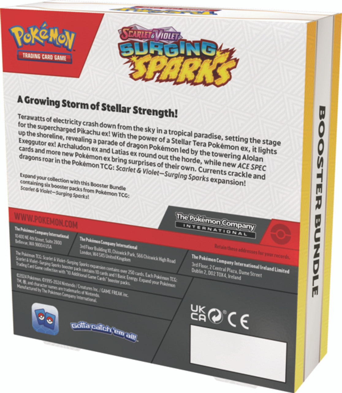 Pokemon TCG: Surging Sparks Booster Bundle (SV8)